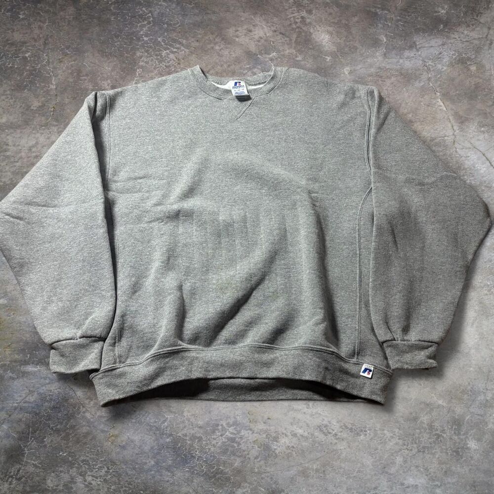 Russell-athletic Men's Grey Sweatshirt